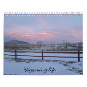 Wyoming-Leben… Kalender (Titelbild)