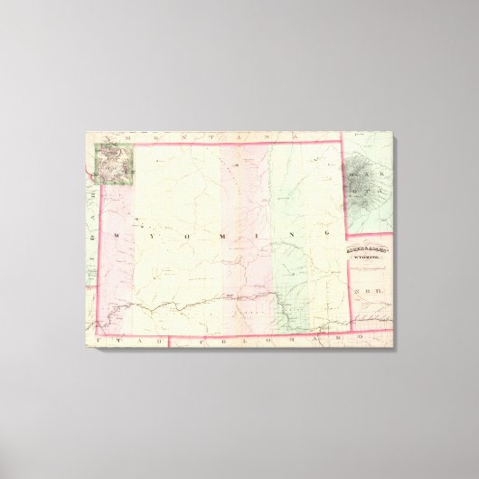 Wyoming Leinwanddruck (Vorderseite)