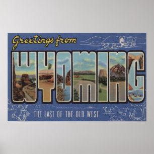 Wyoming (letzt vom alten Westen) Poster