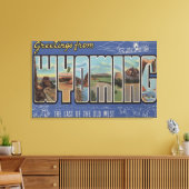 Wyoming (Letzter des alten Westens) Leinwanddruck (Insitu (Wohnzimmer))