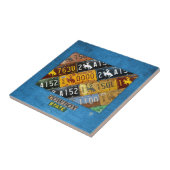 Wyoming-Lizenz-Platten-Karten-Keramik-Fliese V2 Fliese (Seite)