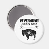 Wyoming Magnet (Vorderseite/Rückseite)