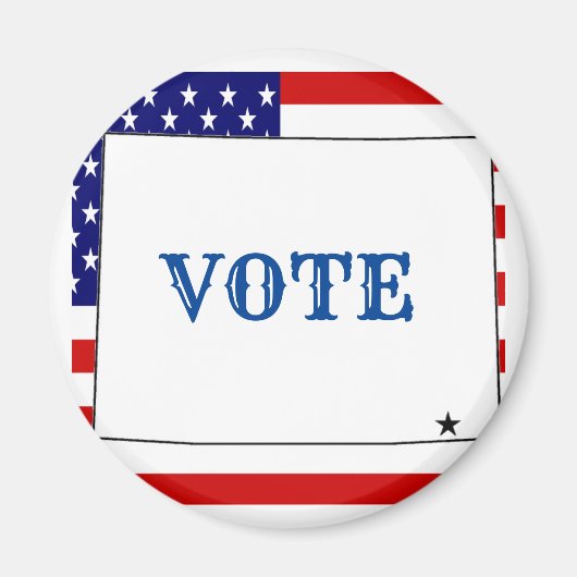 WYOMING MAGNET (Vorne)