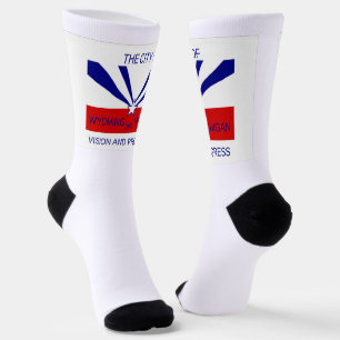 Wyoming (Michigan) Stadtflagge Socken