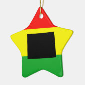Wyoming mit Rasta Colors Keramikornament (Links)