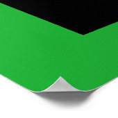 Wyoming mit Rasta Colors Poster (Ecke)