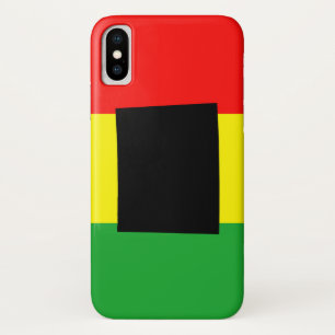 Wyoming mit Rasta-Farben Case-Mate iPhone Hülle