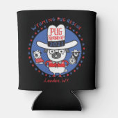 Wyoming Mops Rescue Mops Roundup 2021 Dosenkühler (Rückseite)