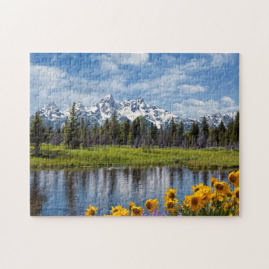 Wyoming Mountain Lake Puzzle (Horizontal)