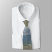 Wyoming Mountain Scene Necktie Krawatte (Gebunden)