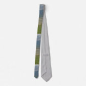 Wyoming Mountain Scene Necktie Krawatte (Rückseite)