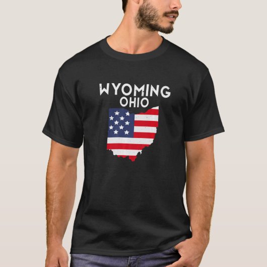 Wyoming Ohio USA State America Travel Ohioan Premi T-Shirt (Vorderseite)