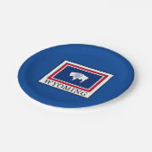 Wyoming Pappteller (Schrägansicht)