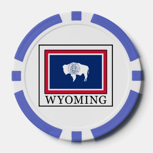 Wyoming Pokerchips (Vorderseite)
