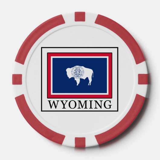 Wyoming Pokerchips (Vorderseite)