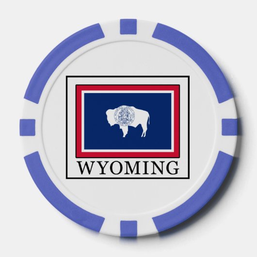 Wyoming Pokerchips (Vorderseite)