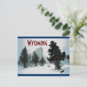 Wyoming Postcard Postkarte (Stehend Vorderseite)