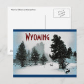 Wyoming Postcard Postkarte (Vorne/Hinten)
