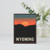 Wyoming Postcard Postkarte (Stehend Vorderseite)