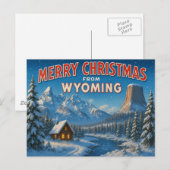 WYOMING Postcard Postkarte (Vorne/Hinten)