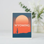 Wyoming Postcard Postkarte (Stehend Vorderseite)