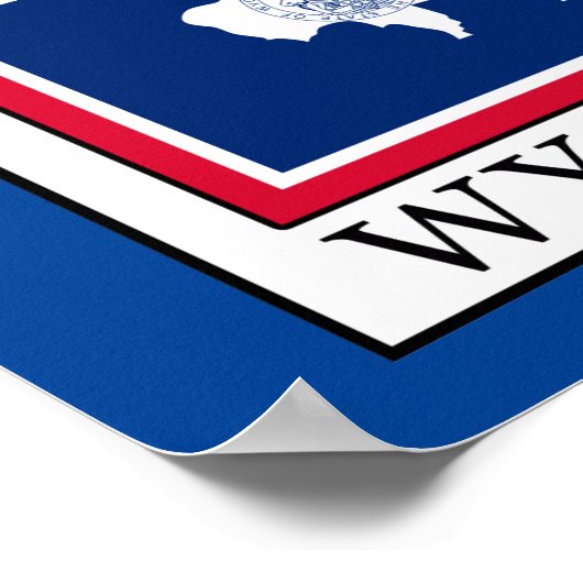 Wyoming Poster (Ecke)