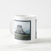 Wyoming Poster Kaffeetasse (Vorderseite Links)