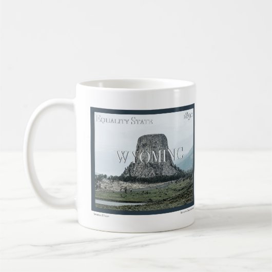 Wyoming Poster Kaffeetasse (Links)