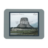 Wyoming Poster Magnet (Horizontal)