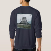Wyoming Poster Sweatshirt (Rückseite)
