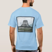 Wyoming Poster T-Shirt (Rückseite)