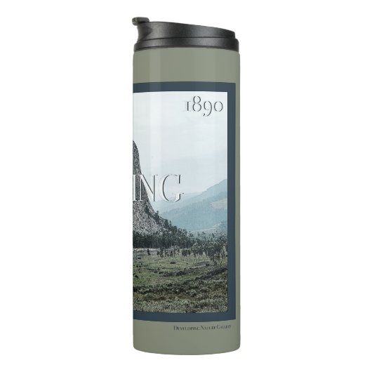 Wyoming Poster Thermosbecher (Nach rechts gedreht)