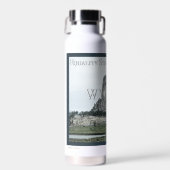 Wyoming Poster Trinkflasche (Vorne)