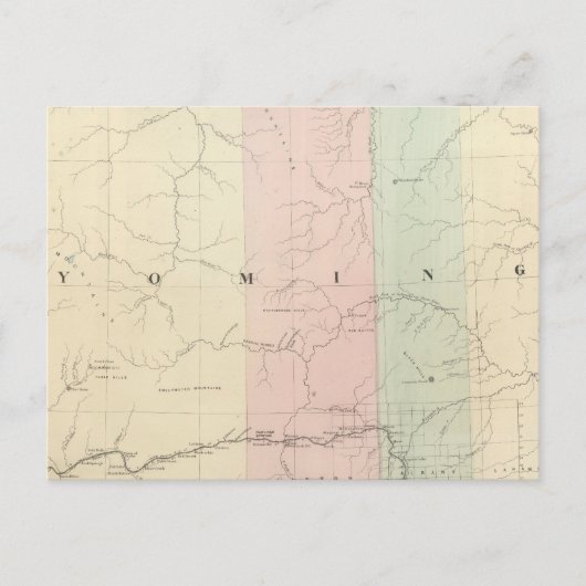 Wyoming Postkarte (Vorderseite)