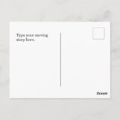 Wyoming Postkarte (Rückseite)