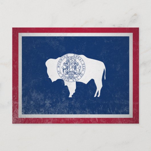 Wyoming Postkarte (Vorderseite)