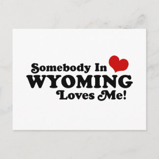 Wyoming Postkarte