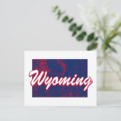 Wyoming Postkarte (Stehend Vorderseite)