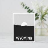 Wyoming Postkarte (Stehend Vorderseite)
