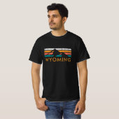 Wyoming Retro T-Shirt (Vorne ganz)