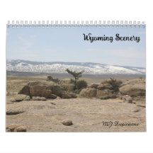 Wyoming Scenery Kalender