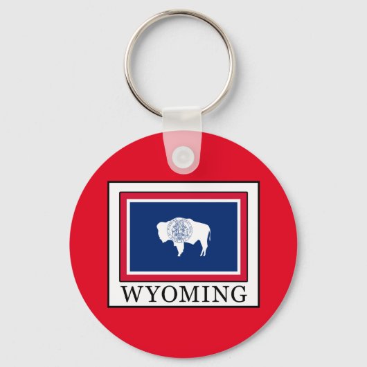 Wyoming Schlüsselanhänger (Vorderseite)