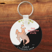 Wyoming Schlüsselanhänger (Vorderseite)