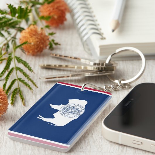 Wyoming Schlüsselanhänger (Vorderseite rechts)