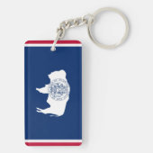 Wyoming Schlüsselanhänger (Rückseite)