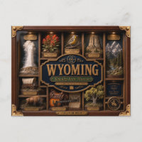 Wyoming Shadow Box 3D Figurine Staat