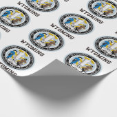 Wyoming Siegel Geschenkpapier (Ecke)