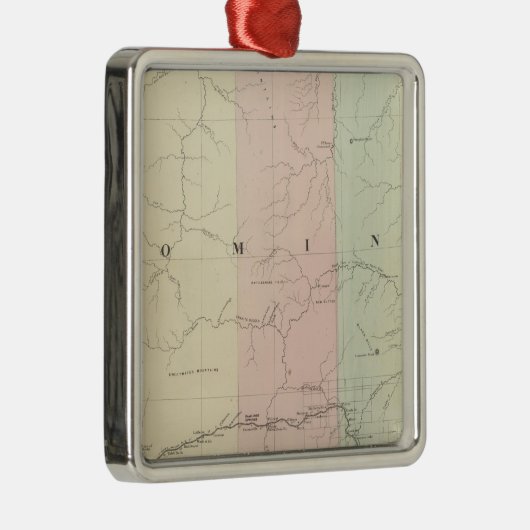 Wyoming Silbernes Ornament (Rechts)