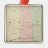 Wyoming Silbernes Ornament (Vorne)