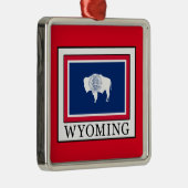 Wyoming Silbernes Ornament (Rechts)